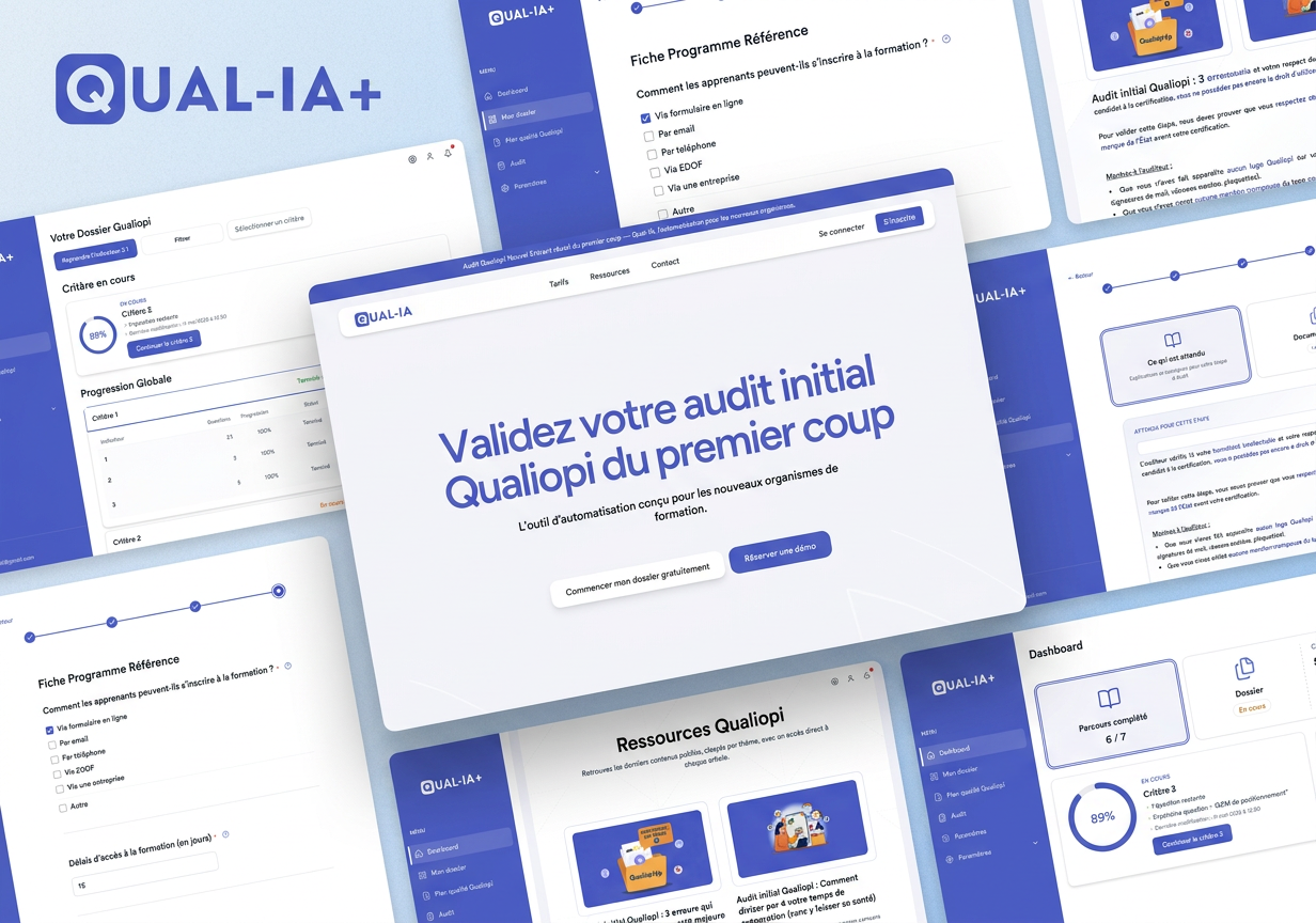 Qual-IA — plateforme SaaS B2B Qualiopi